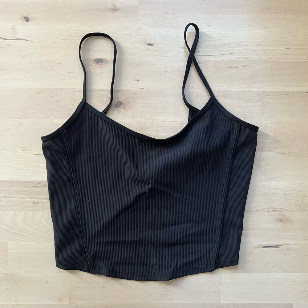 Lululemon Twist Back Crop Tank